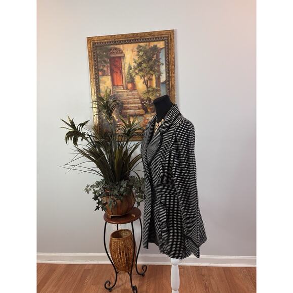 W Wrapper Women L Blazer Office Wear Double Breasted Notch Lapel Bella Swan - Picture 6 of 12